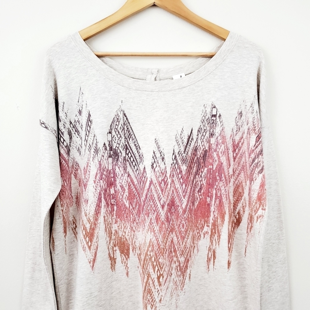 Peruvian Connection | Printed Button Back Tunic - image 2